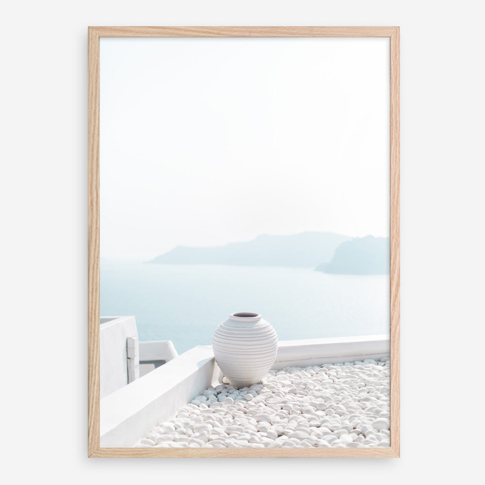 Shop Santorini Summer III Photo Art Print a coastal themed photography wall art print from The Print Emporium wall artwork collection - Buy Australian made fine art poster and framed prints for the home and your interior decor, TPE-1172-AP