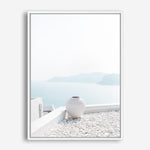 Shop Santorini Summer III Photo Canvas Print a coastal themed photography framed stretched canvas print from The Print Emporium wall artwork collection - Buy Australian made prints for the home and your interior decor space, TPE-1172-CA-35X46-NF