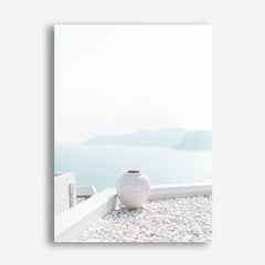 Shop Santorini Summer III Photo Canvas Print a coastal themed photography framed stretched canvas print from The Print Emporium wall artwork collection - Buy Australian made prints for the home and your interior decor space, TPE-1172-CA-35X46-NF