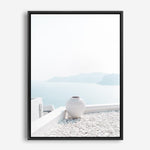 Shop Santorini Summer III Photo Canvas Print a coastal themed photography framed stretched canvas print from The Print Emporium wall artwork collection - Buy Australian made prints for the home and your interior decor space, TPE-1172-CA-35X46-NF