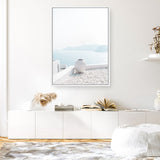 Shop Santorini Summer III Photo Canvas Print a coastal themed photography framed stretched canvas print from The Print Emporium wall artwork collection - Buy Australian made prints for the home and your interior decor space, TPE-1172-CA-35X46-NF