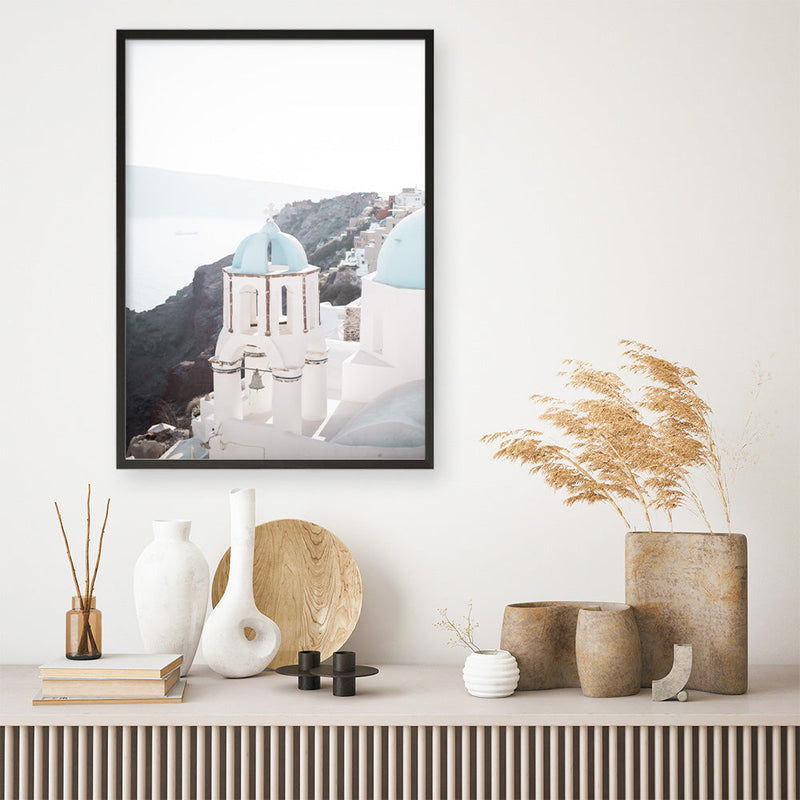 Shop Santorini Summer IV Photo Art Print a coastal themed photography wall art print from The Print Emporium wall artwork collection - Buy Australian made fine art poster and framed prints for the home and your interior decor, TPE-1173-AP