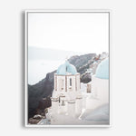 Shop Santorini Summer IV Photo Canvas Print a coastal themed photography framed stretched canvas print from The Print Emporium wall artwork collection - Buy Australian made prints for the home and your interior decor space, TPE-1173-CA-35X46-NF