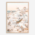 Shop Santorini Sunset I Photo Art Print a coastal themed photography wall art print from The Print Emporium wall artwork collection - Buy Australian made fine art poster and framed prints for the home and your interior decor, TPE-1107-AP
