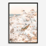 Shop Santorini Sunset I Photo Art Print a coastal themed photography wall art print from The Print Emporium wall artwork collection - Buy Australian made fine art poster and framed prints for the home and your interior decor, TPE-1107-AP