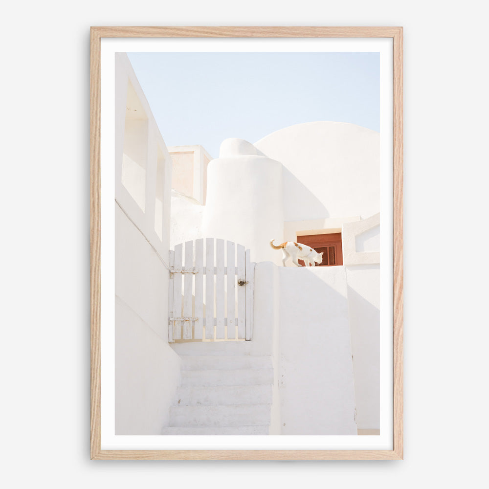 Shop Santorini Town Photo Art Print a photography wall art print from The Print Emporium wall artwork collection - Buy Australian made fine art poster and framed prints for the home and your interior decor room, TPE-1338-AP