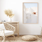 Shop Santorini Town Photo Art Print a photography wall art print from The Print Emporium wall artwork collection - Buy Australian made fine art poster and framed prints for the home and your interior decor room, TPE-1338-AP