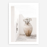 Shop Santorini Urn Photo Art Print a coastal themed photography wall art print from The Print Emporium wall artwork collection - Buy Australian made fine art poster and framed prints for the home and your interior decor, TPE-1040-AP