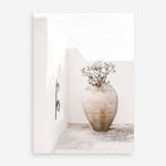 Shop Santorini Urn Photo Art Print a coastal themed photography wall art print from The Print Emporium wall artwork collection - Buy Australian made fine art poster and framed prints for the home and your interior decor, TPE-1040-AP
