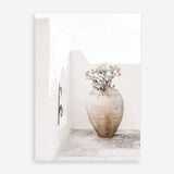 Shop Santorini Urn Photo Art Print a coastal themed photography wall art print from The Print Emporium wall artwork collection - Buy Australian made fine art poster and framed prints for the home and your interior decor, TPE-1040-AP