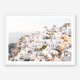 Shop Santorini View Point Photo Art Print a coastal themed photography wall art print from The Print Emporium wall artwork collection - Buy Australian made fine art poster and framed prints for the home and your interior decor, TPE-1358-AP