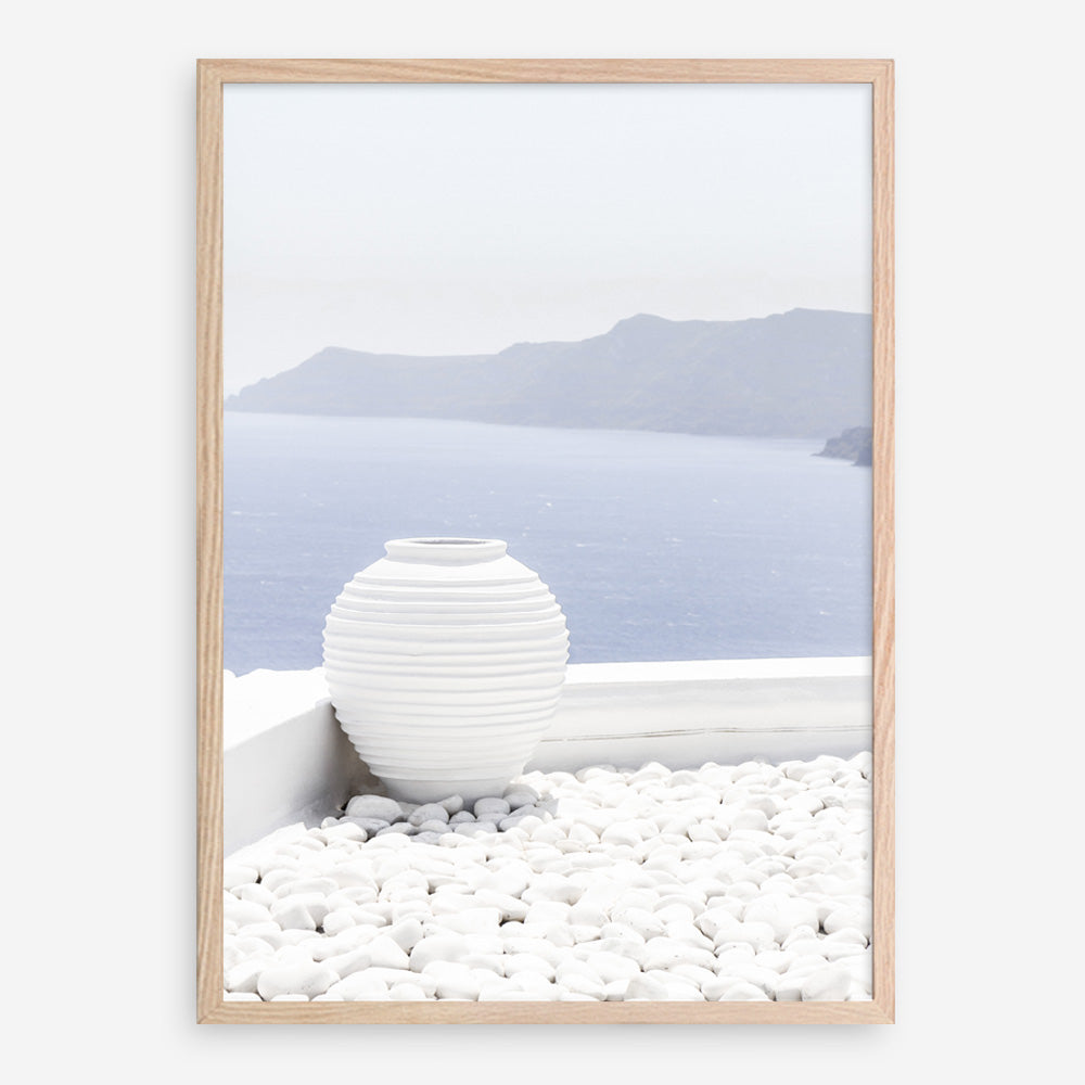 Shop Santorini Views II Photo Art Print a coastal themed photography wall art print from The Print Emporium wall artwork collection - Buy Australian made fine art poster and framed prints for the home and your interior decor, TPE-1169-AP