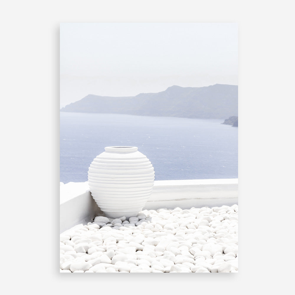 Shop Santorini Views II Photo Art Print a coastal themed photography wall art print from The Print Emporium wall artwork collection - Buy Australian made fine art poster and framed prints for the home and your interior decor, TPE-1169-AP
