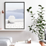 Shop Santorini Views II Photo Art Print a coastal themed photography wall art print from The Print Emporium wall artwork collection - Buy Australian made fine art poster and framed prints for the home and your interior decor, TPE-1169-AP