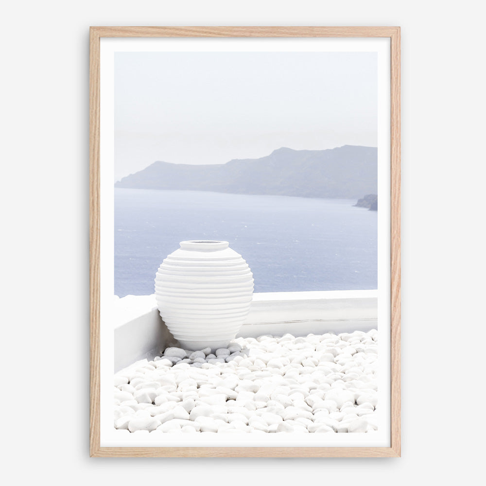 Shop Santorini Views II Photo Art Print a coastal themed photography wall art print from The Print Emporium wall artwork collection - Buy Australian made fine art poster and framed prints for the home and your interior decor, TPE-1169-AP