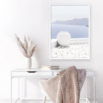 Shop Santorini Views II Photo Art Print a coastal themed photography wall art print from The Print Emporium wall artwork collection - Buy Australian made fine art poster and framed prints for the home and your interior decor, TPE-1169-AP