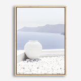 Shop Santorini Views II Photo Canvas Print a coastal themed photography framed stretched canvas print from The Print Emporium wall artwork collection - Buy Australian made prints for the home and your interior decor space, TPE-1169-CA-35X46-NF