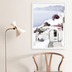 Shop Santorini Views Photo Art Print a coastal themed photography wall art print from The Print Emporium wall artwork collection - Buy Australian made fine art poster and framed prints for the home and your interior decor, TPE-1168-AP