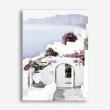 Shop Santorini Views Photo Canvas Print a coastal themed photography framed stretched canvas print from The Print Emporium wall artwork collection - Buy Australian made prints for the home and your interior decor space, TPE-1168-CA-35X46-NF