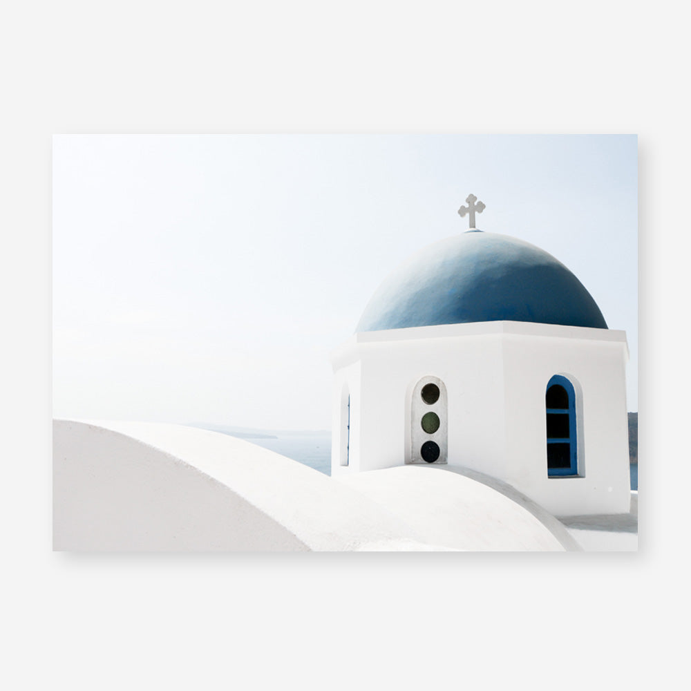 Shop Santorini Vista II Photo Art Print a coastal themed photography wall art print from The Print Emporium wall artwork collection - Buy Australian made fine art poster and framed prints for the home and your interior decor, TPE-1303-AP