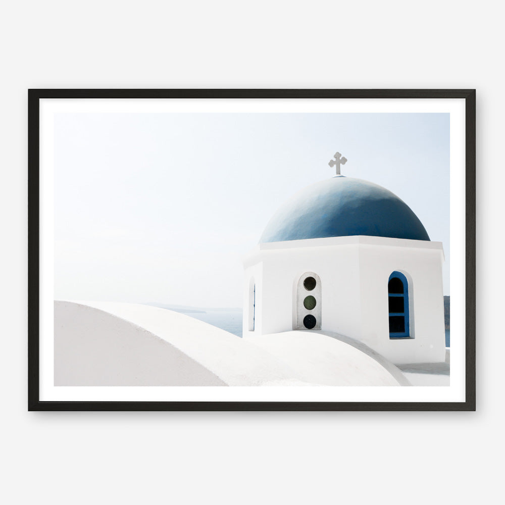 Shop Santorini Vista II Photo Art Print a coastal themed photography wall art print from The Print Emporium wall artwork collection - Buy Australian made fine art poster and framed prints for the home and your interior decor, TPE-1303-AP