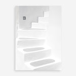 Shop Santorini White Steps I Photo Art Print a coastal themed photography wall art print from The Print Emporium wall artwork collection - Buy Australian made fine art poster and framed prints for the home and your interior decor, TPE-1250-AP