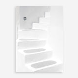 Shop Santorini White Steps I Photo Art Print a coastal themed photography wall art print from The Print Emporium wall artwork collection - Buy Australian made fine art poster and framed prints for the home and your interior decor, TPE-1250-AP