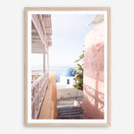 Shop Santorini in Spring Photo Art Print a coastal themed photography wall art print from The Print Emporium wall artwork collection - Buy Australian made fine art poster and framed prints for the home and your interior decor, TPE-1300-AP