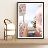 Shop Santorini in Spring Photo Art Print a coastal themed photography wall art print from The Print Emporium wall artwork collection - Buy Australian made fine art poster and framed prints for the home and your interior decor, TPE-1300-AP