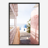 Shop Santorini in Spring Photo Art Print a coastal themed photography wall art print from The Print Emporium wall artwork collection - Buy Australian made fine art poster and framed prints for the home and your interior decor, TPE-1300-AP