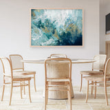 Shop Saran Art Print a painted abstract themed wall art print from The Print Emporium wall artwork collection - Buy Australian made fine art painting style poster and framed prints for the home and your interior decor room, TPE-PC-HB002-AP