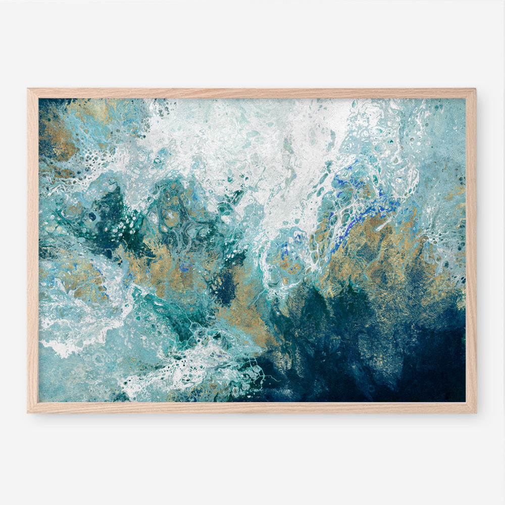 Shop Saran Art Print a painted abstract themed wall art print from The Print Emporium wall artwork collection - Buy Australian made fine art painting style poster and framed prints for the home and your interior decor room, TPE-PC-HB002-AP