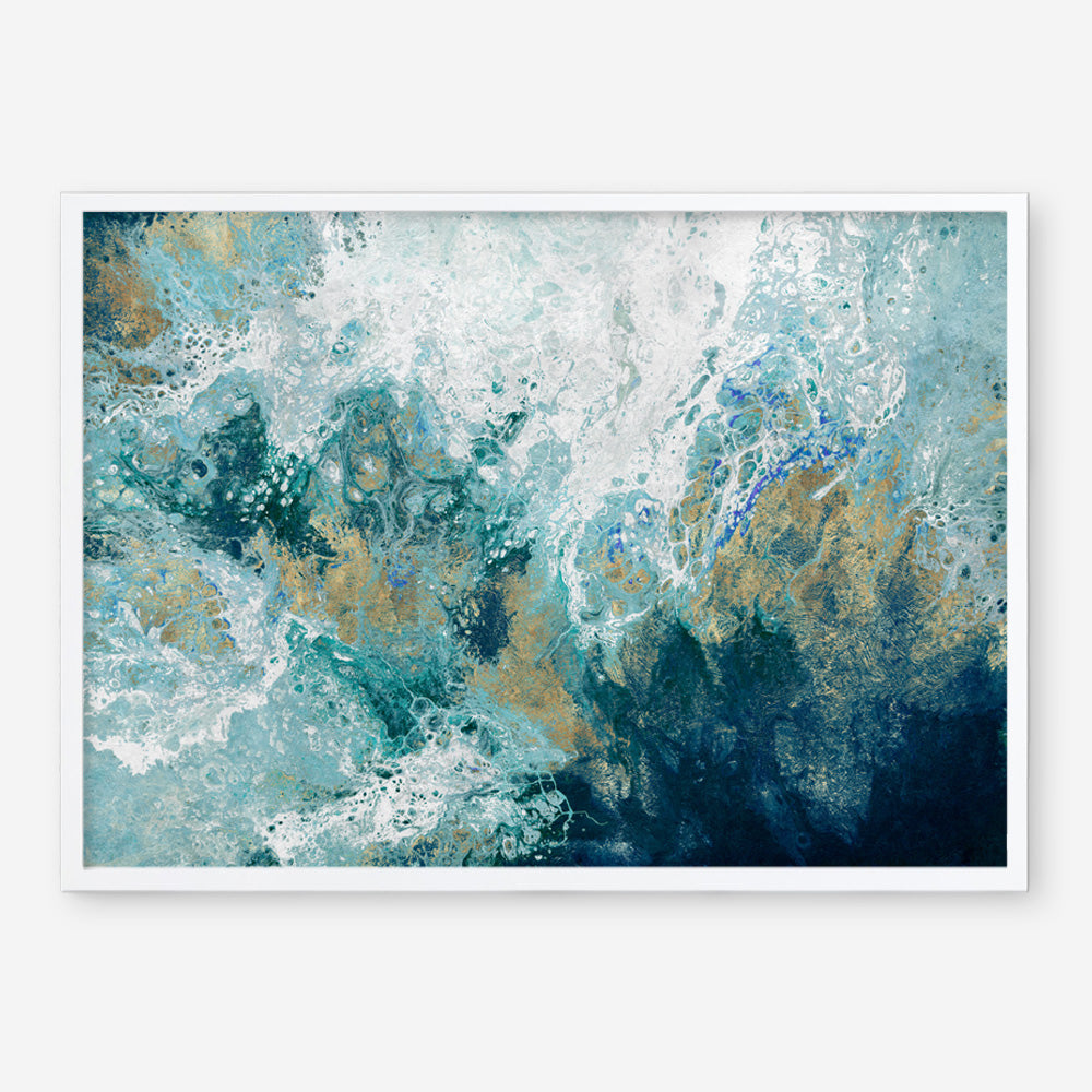 Shop Saran Art Print a painted abstract themed wall art print from The Print Emporium wall artwork collection - Buy Australian made fine art painting style poster and framed prints for the home and your interior decor room, TPE-PC-HB002-AP