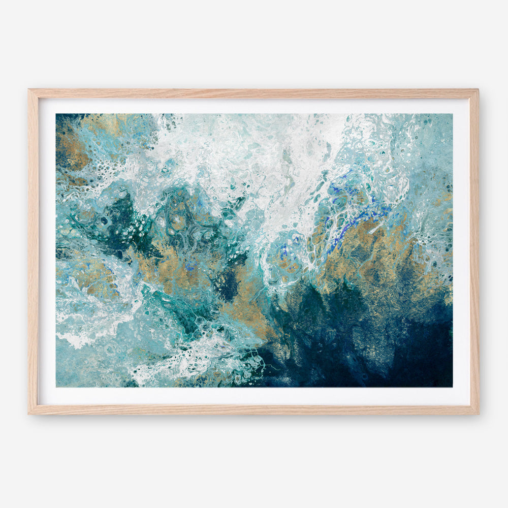 Shop Saran Art Print a painted abstract themed wall art print from The Print Emporium wall artwork collection - Buy Australian made fine art painting style poster and framed prints for the home and your interior decor room, TPE-PC-HB002-AP