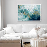 Shop Saran Art Print a painted abstract themed wall art print from The Print Emporium wall artwork collection - Buy Australian made fine art painting style poster and framed prints for the home and your interior decor room, TPE-PC-HB002-AP