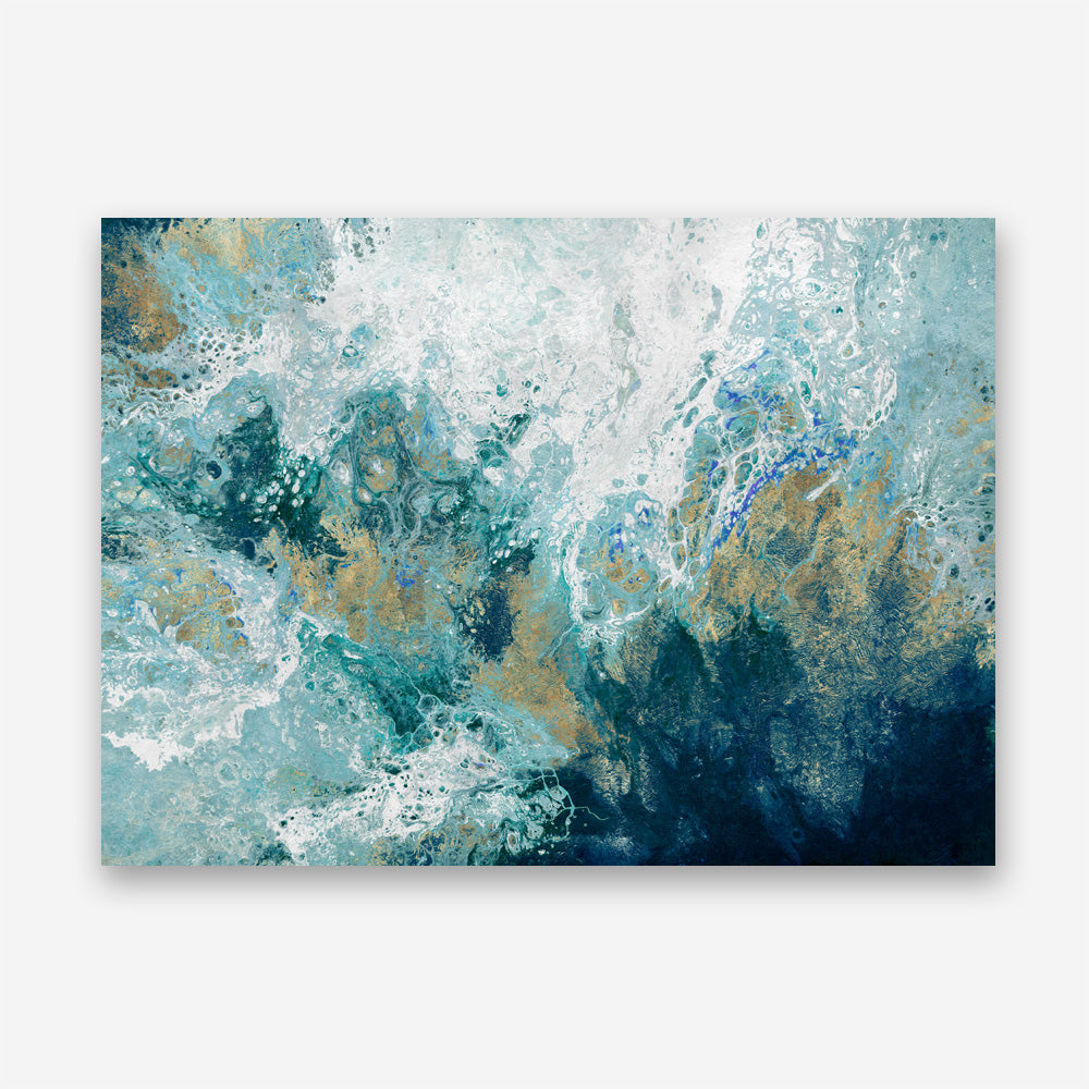 Shop Saran Canvas Print a painted abstract themed framed canvas wall art print from The Print Emporium artwork collection - Buy Australian made fine art painting style stretched canvas prints for the home and your interior decor space, TPE-PC-HB002-CA-35X46-NF