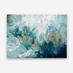 Shop Saran Canvas Print a painted abstract themed framed canvas wall art print from The Print Emporium artwork collection - Buy Australian made fine art painting style stretched canvas prints for the home and your interior decor space, TPE-PC-HB002-CA-35X46-NF