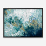 Shop Saran Canvas Print a painted abstract themed framed canvas wall art print from The Print Emporium artwork collection - Buy Australian made fine art painting style stretched canvas prints for the home and your interior decor space, TPE-PC-HB002-CA-35X46-NF
