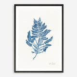 Shop Sea Garden III Royal Blue Art Print a coastal themed painted wall art print from The Print Emporium wall artwork collection - Buy Australian made fine art painting style poster and framed prints for the home and your interior decor room, TPE-WA-63920-AP