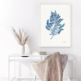 Shop Sea Garden III Royal Blue Art Print a coastal themed painted wall art print from The Print Emporium wall artwork collection - Buy Australian made fine art painting style poster and framed prints for the home and your interior decor room, TPE-WA-63920-AP