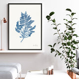 Shop Sea Garden III Royal Blue Art Print a coastal themed painted wall art print from The Print Emporium wall artwork collection - Buy Australian made fine art painting style poster and framed prints for the home and your interior decor room, TPE-WA-63920-AP