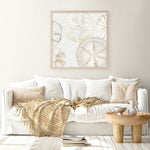 Shop Sea Patterns I (Square) Art Print a painted abstract themed wall art print from The Print Emporium wall artwork collection - Buy Australian made fine art painting style poster and framed prints for the home and your interior decor room, TPE-PC-WLR29-AP