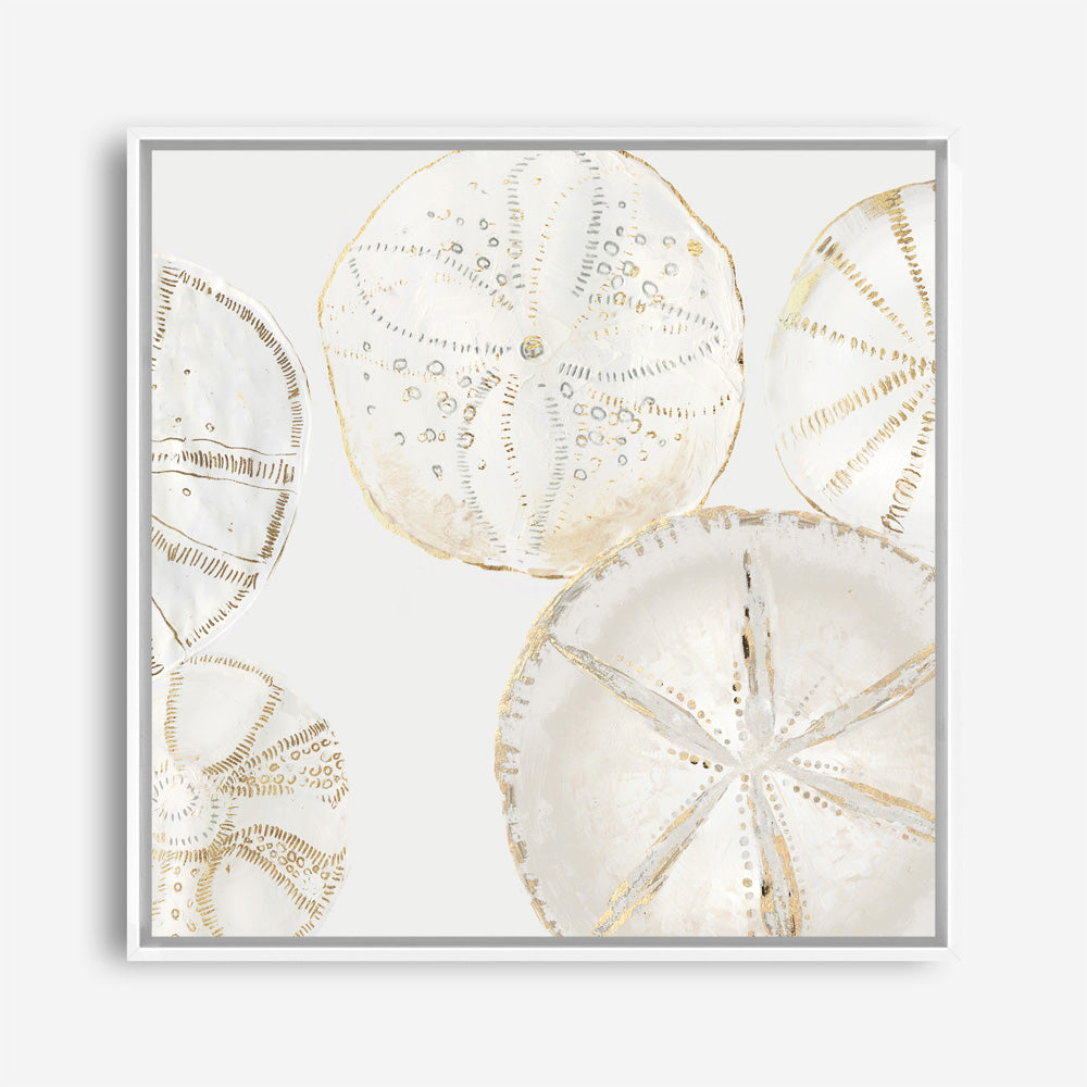 Shop Sea Patterns I (Square) Canvas Print a painted abstract themed framed canvas wall art print from The Print Emporium artwork collection - Buy Australian made fine art painting style stretched canvas prints for the home and your interior decor space, TPE-PC-WLR29-CA-40X40-NF