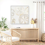 Shop Sea Patterns I (Square) Canvas Print a painted abstract themed framed canvas wall art print from The Print Emporium artwork collection - Buy Australian made fine art painting style stretched canvas prints for the home and your interior decor space, TPE-PC-WLR29-CA-40X40-NF