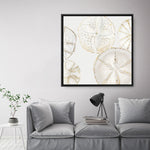 Shop Sea Patterns I (Square) Canvas Print a painted abstract themed framed canvas wall art print from The Print Emporium artwork collection - Buy Australian made fine art painting style stretched canvas prints for the home and your interior decor space, TPE-PC-WLR29-CA-40X40-NF