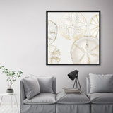 Shop Sea Patterns I (Square) Canvas Print a painted abstract themed framed canvas wall art print from The Print Emporium artwork collection - Buy Australian made fine art painting style stretched canvas prints for the home and your interior decor space, TPE-PC-WLR29-CA-40X40-NF