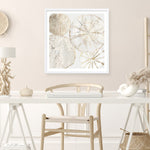 Shop Sea Patterns II (Square) Art Print a painted abstract themed wall art print from The Print Emporium wall artwork collection - Buy Australian made fine art painting style poster and framed prints for the home and your interior decor room, TPE-PC-WLR30-AP