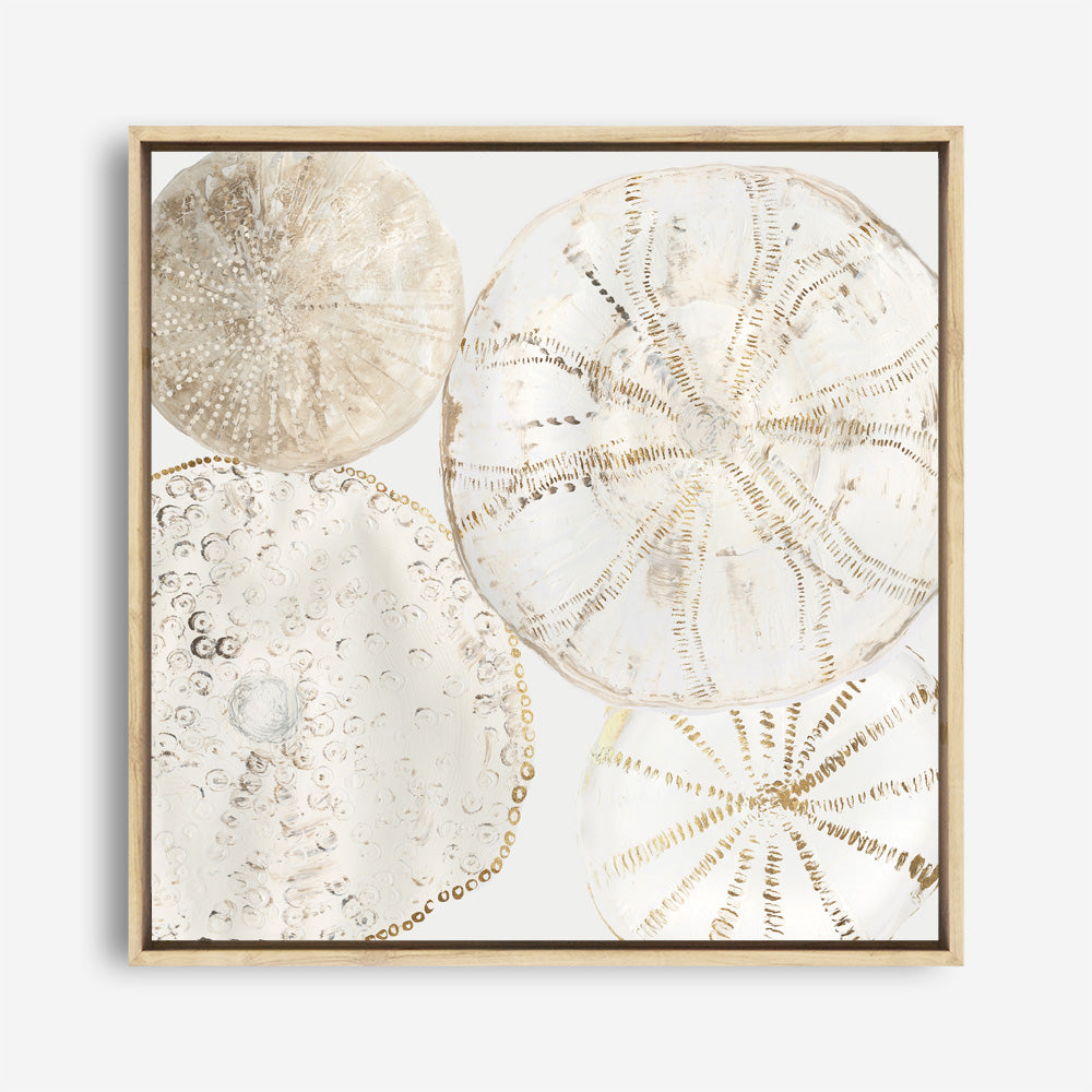 Shop Sea Patterns II (Square) Canvas Print a painted abstract themed framed canvas wall art print from The Print Emporium artwork collection - Buy Australian made fine art painting style stretched canvas prints for the home and your interior decor space, TPE-PC-WLR30-CA-40X40-NF