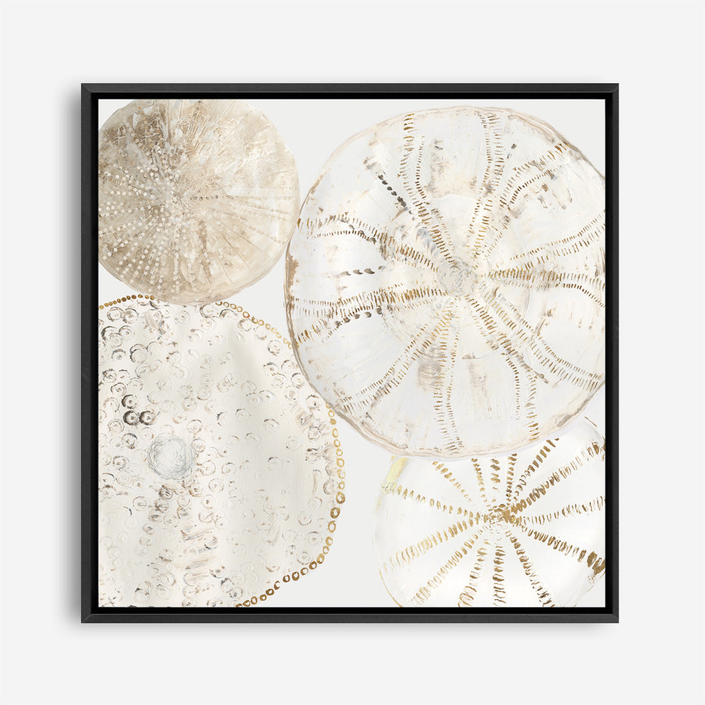 Shop Sea Patterns II (Square) Canvas Print a painted abstract themed framed canvas wall art print from The Print Emporium artwork collection - Buy Australian made fine art painting style stretched canvas prints for the home and your interior decor space, TPE-PC-WLR30-CA-40X40-NF