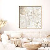 Shop Sea Patterns II (Square) Canvas Print a painted abstract themed framed canvas wall art print from The Print Emporium artwork collection - Buy Australian made fine art painting style stretched canvas prints for the home and your interior decor space, TPE-PC-WLR30-CA-40X40-NF